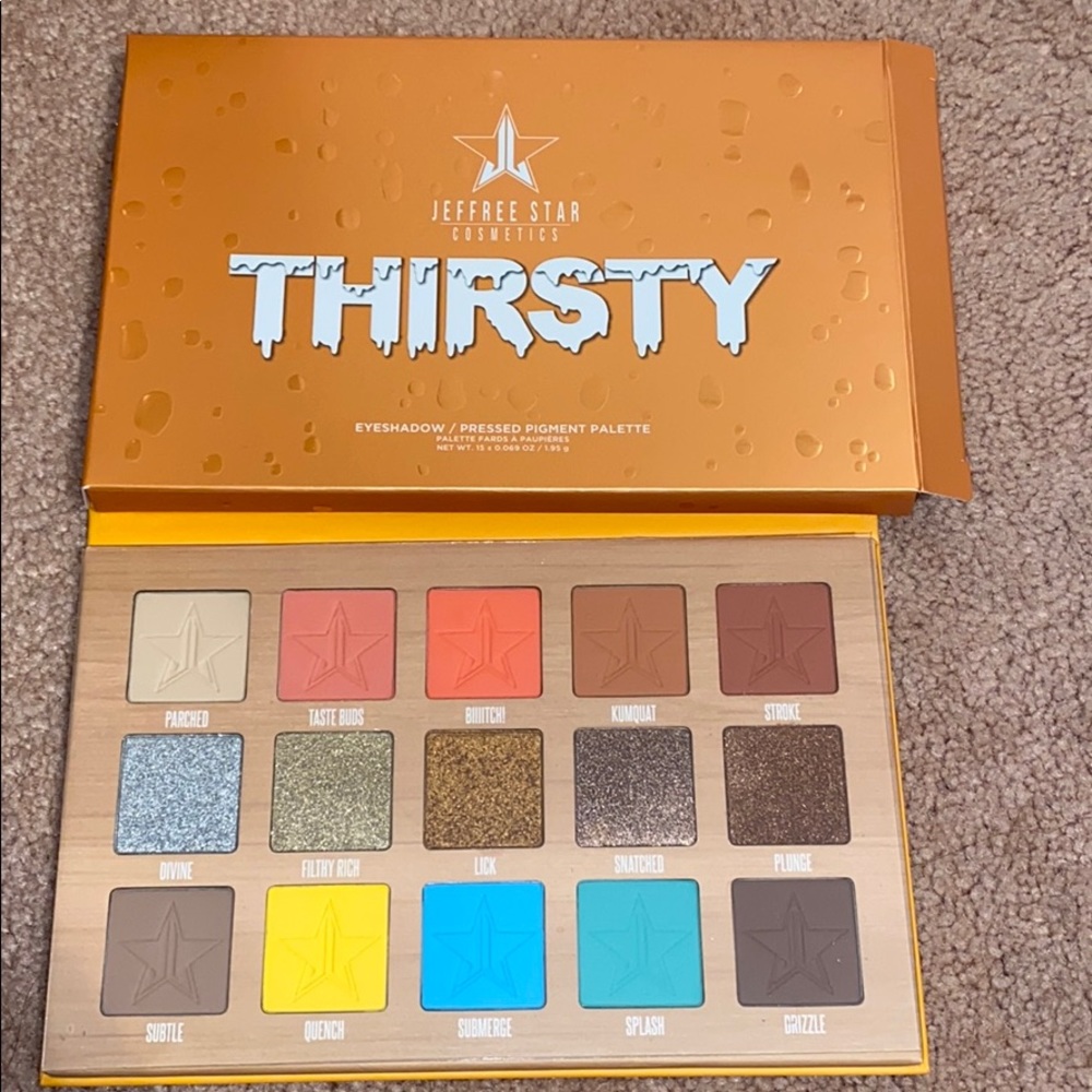 Jefree star cosmetics thirsty palette (brand new)